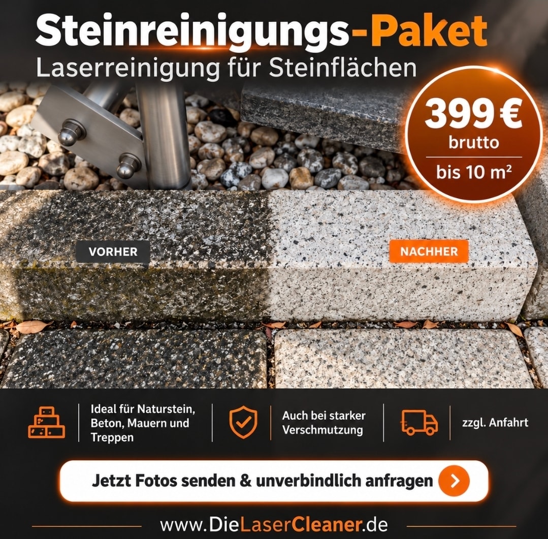 Rost und Lack in einem Einsatz entfernen